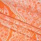 1 Panel Orange Paisley Floral Cotton Voile Sicilian Summer Print Fabric